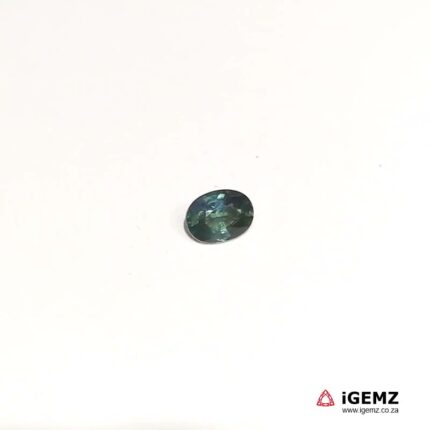 0.59 ct Teal Sapphire - iGemz20147