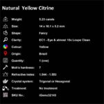 5.23 ct Yellow Citrine - iGemz32143 gemstone for sale at igemz.co.za